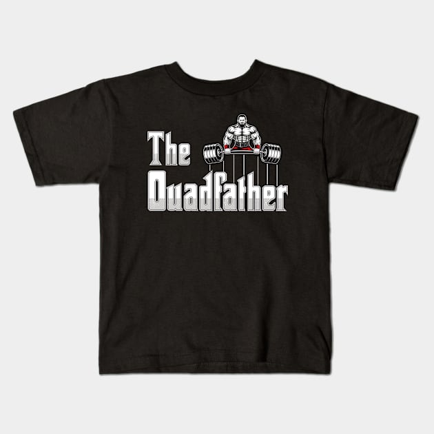 The Quadfather Kids T-Shirt by Mr T.H